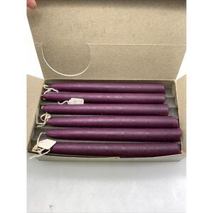 Vintage Candlewick Candles Joined Wick 5 Pair